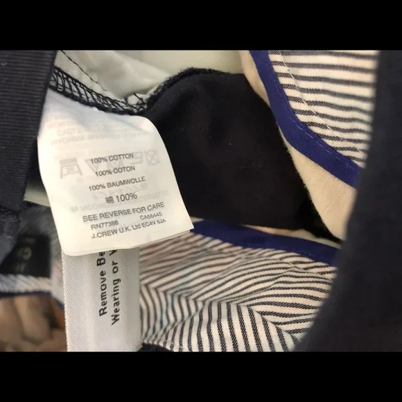 J CREW CHINO NAVY SHORTS‎ 2 - Picture 3 of 3